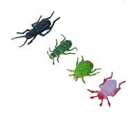 RCGOFOLLOW Juego de simulación de 12 escarabajos Falsos Que inspiran la imaginación y una colección vívida conocimientos sobre la Naturaleza para coleccionar o Inspirar Mente y imaginación los