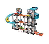 RCGOFOLLOW Juguete de rampa para Coche de Carreras, Atractivo y Resistente, Ideal para Jugar en Interiores y desarrollar Habilidades coordinación y comunicación. Este Coche, 78 Piezas