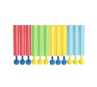 RCGOFOLLOW Juguetes de Playa de Espuma EVA para niños y Adultos, Juegos al Aire Libre en la Playa, Piscina Verano, 18 Piezas, 12 Piezas