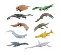 RCGOFOLLOW Juguetes de simulación de Vida PVC, Suaves para sostener, colección educativa Divertida para Aprendizaje y Juego Preescolar, Juguetes acción Placodontia, Figuras Ciencia