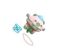 RCGOFOLLOW Monociclo de Juguete Gyro Balance Robot Pig Toy Características: Construcción Suave y Robusta para un Disfrute Seguro del Tiempo de Juego Novedoso Monociclo para , Verde