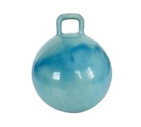 RCGOFOLLOW Pelota de Juego al Aire Libre, Pelota de Salto portátil, Herramienta interacción Social para niños y Adultos Que promueve la coordinación Corporal, Juguete , Azul , 55x55cm