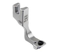 RCGOFOLLOW Prensatelas para cremallera invisible, ajuste industrial, eficiencia optimizada para costura de cremalleras de un lado, prensatelas oculto para máquina de coser de