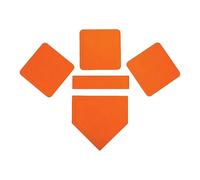 RCGOFOLLOW ¡Que empiece el Juego! con Las Bases de softbol, Lanza a la Distancia Que prefieras para una máxima diversión. Incluye una Base de béisbol Goma para lanzar, Home Plate y un Juego , Naranja