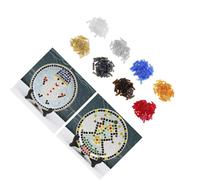 RCGOFOLLOW Tiras de mosaico, vidrio de colores, suministros para manualidades, proyectos de arte en mosaico, lifting facial, decoración del hogar, hermosa decoración de marcos,