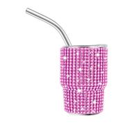 RCGOFOLLOW Vaso térmico de acero inoxidable con aislamiento al vacío: disfruta de bebidas refrescantes en cualquier momento y lugar, rosa roja