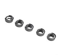 RCGT1003MO-AK H01 Insertos de fresado redondos de carburo 10 piezas para operaciones CNC, diseñados para acabado de aluminio y metales no ferrosos con composición de acero