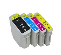 RCGtnnesa Cartucho de Tinta Compatible con 940 940XL C4906A C4907A C4908A C4909A para Officejet Pro 8000 A809a A811a A809n 8500 A909b