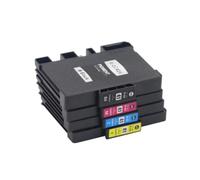 RCGtnnesa Cartucho de Tinta Pigmentada Compatible con Ricoh SG2100 SG3110DN SG2010 SG3100 SG3110 para GC41 GC 41 Pack de 4