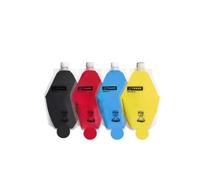 RCGtnnesa Tóner en Polvo 4KG 1 Juego Compatible con Japan Color Copier SPC840 SPC842(CMYK)