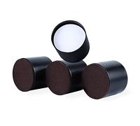 RCHYFFED Elevador de Cama 5 + 2 cm Alto de Acero, Elevadores de Muebles para Sofá, Armarios, Protege Suelos Pies de Mesa y Silla, Altura de Elevación de 2", Patas de Somier Más Anchas con Autoadhesivo