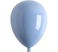 RCJCQSR Escultura de globo de cerámica para colgar en la pared, decoración de pared de globos, bonita decoración de globos para sala de estar, dormitorio de niños, guardería, oficina, regalos (tamaño: