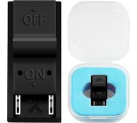 RCM Jig RCM Clip para interruptor, herramientas de cortocircuito de plantilla de cargador RCM para modo de recuperación de interruptor (negro)