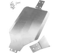 RCMYou Chasis de acero inoxidable que protege la armadura de placa deslizante parte actualiza la parte para Rustler 1/10 4x4 VXL, chasis Protect Armor versión completa Hops Up