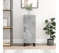RCODSSK Aparador moderno de madera blanca 90 cm de alto, 5 x 34 x 90 cm con 3 compartimentos y patas de metal, 5 x 34 x 90 cm, con patas de metal, aparador blanco 34