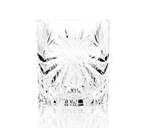 RCR 26278020006 Juego De 6 Vasos De Cristal, 320ml, Aptas Para Lavavajillas, Perfecto Para Todas Ocasiones, Diseñados De Un Estilo Moderno, Ideales Para Whisky, Vino Y Agua