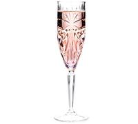 RCR 26327020006 Copas De Champán, Flautas De Cristal con Capacidad De 160 ml, Juego De 6, De La Colección Oasis, Vasos con Diseño Elegante, Apta para El Lavavajillas, Cristalería Ultra Transparente