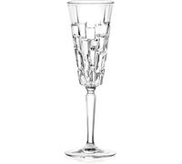 RCR 27437020006 Etna - Juego de 6 copas de champán de 190 ml, cristalería Luxion, aptas para lavavajillas, copas de champán, ideales para nuevos propietarios o cenas, copas de celebración