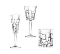 RCR Cristalleria Italiana Etna - Juego de 18 vasos