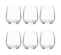 RCR Juego de 6 vasos de agua Invino transparente Vasos de agua,Mesa