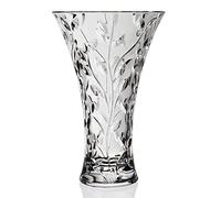 Rcr Laurus Jarrón de 30 cm, Vidrio, Transparente