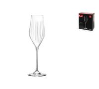 RCR Paquete De 6 Copas Flute Timeless News De Vidrio Cl. 23