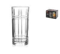 RCR Set 6 Vasos Highball Cualquier de Vidrio Transparente 37 cl