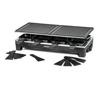 RCS 1350 parrilla de interior 8 personas(s) 1350 W Negro, Acero inoxidable, Raclette negro/Acero fino, 1350 W, 230 V, 485 mm, 233 mm, 141 mm, 5,4 kg