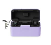 RCstyle Funda protectora de silicona para DJI Mic Mini, funda protectora de micrófono compatible con DJI Mic Mini, anticaídas, a prueba de golpes, resistente al desgaste (morado)