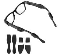 RCstyle HiBloks - Funda de silicona impermeable y agarre de oreja para gafas para Ray-Ban Meta Wayfarer/Skyler/Headliner y Gen 2, juego de accesorios de protección integral para RayBan Meta Gen 2