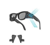 RCstyle HiBloks - Protectores laterales para gafas compatibles con Ray-Ban Meta Smart, anteojos de seguridad sin cordones, duraderos, ligeros y cómodos