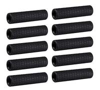 RCsupplier 100 separadores de aluminio M3, varillas de aluminio, espaciadores de columna de conexión para dron RC cuadricóptero (moleteado 15 mm, 100)