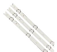 RCTGPGJAC Tira de retroiluminación LED 9 lámpara Compatible for 43" V16 ART3 2563 6916L-2563A 43UH650V 43UH676V 43UH661V 43UH650V 43uH6500 Lc430dgg LC430DUE Fj