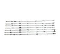 RCTGPGJAC Tira de retroiluminación LED Compatible for TV 55L3763DG TV 55HB16T72UA 55HB6T62U 55HB6T72U 55HB6W62 Walker WP5500DLED VES550UNDL-2D-N11(Kit 7pcs For 1 TV)