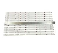 RCTGPGJAC Tira de retroiluminación LED Compatible for TV XBR-55X810C KD-55X8000C KD-55X8005C SVY550AH0 5LED_L R LSY550FN01-001(Kit 10 PCS For 1 TV)