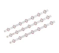 RCTGPGJAC Tira de retroiluminación LED de 3 Piezas, 7 LED, 445 mm, Compatible for LG 43UM7500PLA SSC_Y19_43UM75 SSC_Y19 Trident_43UM75_REV00_181029 EAV64592501