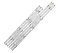 RCTGPGJAC Tira de retroiluminación LED de 5TV (30 uds) Compatible for LG 49UJ65_A B_27LED 49UJ630 49LJ614V 49UJ634V 49UJ701V 49UJ670 49UJ651V 49LJ61 49LH61(6PCS(1TV))