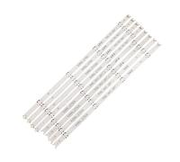 RCTGPGJAC Tira de retroiluminación LED de 8 Piezas, 8 lámparas compatibles for LG 49 V16.5 ART3 49LH590V 49UH594 49LJ510M 49LJ58300W 49UH603V 49UH620V 49LW340C 49LW340H