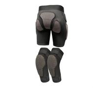 RCULWPLP Conjunto Procción para y Rodillas Flexible Pantalones Cortos Proctores con Procción Pierna Table para Ciclismo Montaña