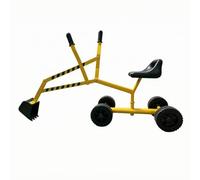 RCULWPLP Excavadora Manual con Brazo Excavador Acero Excavadora Ruedas con Asiento Pala Gran Brazo Articulado Juguete para Jardín