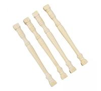 RCULWPLP Poste de balaustrada clásico para casa de muñecas a escala 1/12 6X 4X para patas de silla, fabricación de bricolaje