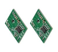 RCWL0515 - Módulo de sensores de movimiento de radares de microondas de 12 m, rangos de detección ajustables, interruptores de inducción del cuerpo humano, módulo de interruptores