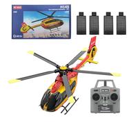 RCXTechPro RC ERA C190 H145 RC Helicóptero, escala 1/30 2.4G 6CH 6G Avión militar de un solo rotor con giroscopio de 6 ejes y retención de altitud y flujo óptico para adultos y principiantes - 4