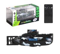 RCXTechPro Submarino de control remoto para piscina, acuario y juegos acuáticos, mini barco submarino RC con buceo de una tecla, sistema de seguridad de detección de agua para adultos entusiastas