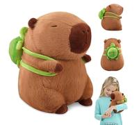 RCYHCY Juguetes Peluche Capybara, 20cm Capybara Peluche Realista, Lindo Muñecos Peluche Carpincho, Simulación Carpincho Juguetes, Lindo Peluche Carpincho, Peluche para Niños y Amigos