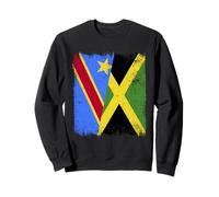 RD Congo Jamaica Media Bandera congoleña jamaicana Sudadera