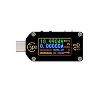 Rd Tc66 Type-C Pd Trigger USB VoltíMetro AmperíMetro Voltaje 2 VíAs Medidor de Corriente MultíMetro Pd Cargador BateríA USB Tester1
