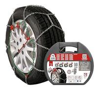 RD9 - Cadenas de nieve metálicas RD9 mm, talla Nº 70, set 2 uds, guantes incluidos