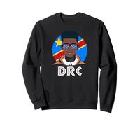 RDC, Bandera Congoleña, RD Congo Boy, Niño Africano, Congoleño Sudadera