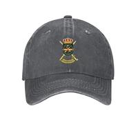 RDCGRS Gorra De Béisbol Unisex Moda Personalizada Algodón Escudo De Armas Brigada De La Legión Española Bandera del Rey para Mujeres Hombres Transpirable Sombrero De Papá Regalos De Cumpleaños